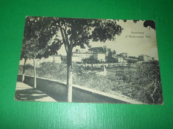 Cartolina Montecatini Alto - Panorama 1920 ca