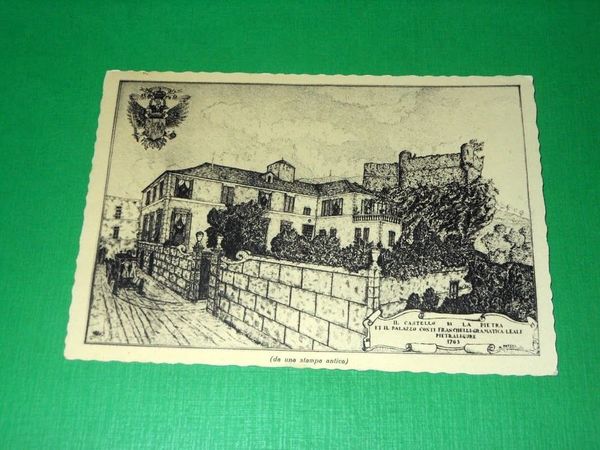 Cartolina Pietra Ligure - Castello di La Pietra e Palazzo …