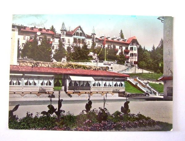 Cartolina Passo Mendola - Centro Maria Immacolata 1961