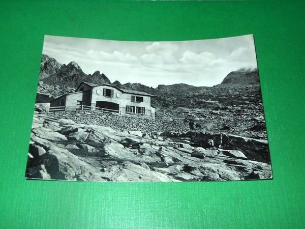 Cartolina Rifugio Cesare Ponti - Filorera di Valmasino 1953