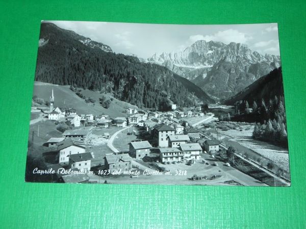 Cartolina Caprile ( Dolomiti ) - Panorama col monte Civetta …
