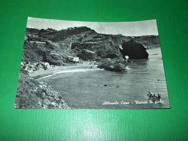 Cartolina Albissola Capo - Visione di fiaba 1959