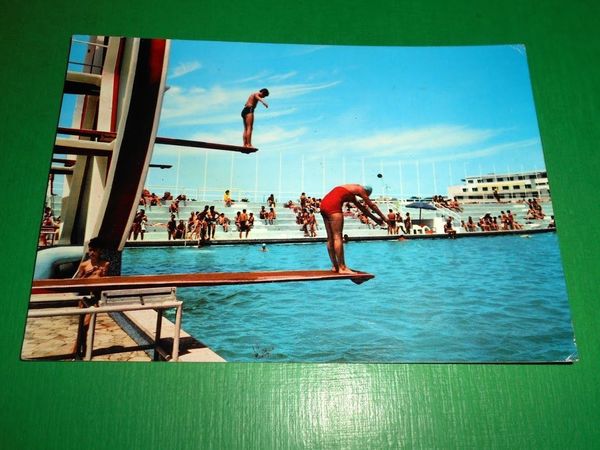 Cartolina Ostia - Lido di Roma - Stabilimento Kursaal - …