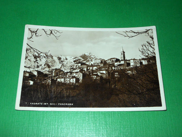 Cartolina Andrate - Panorama - 1935