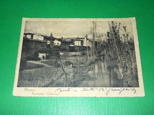 Cartolina Bevagna - Panorama 1942