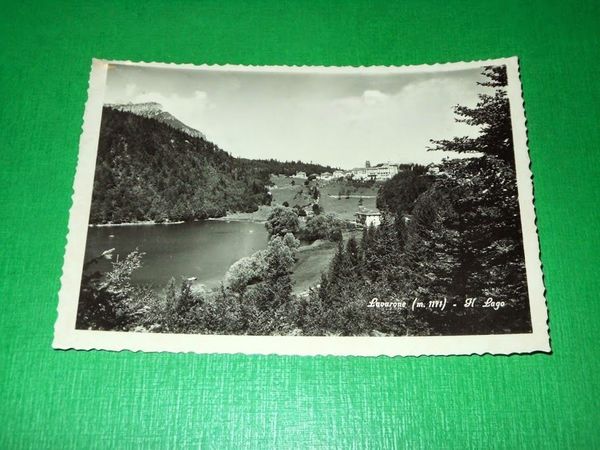 Cartolina Lavarone - Il Lago 1950