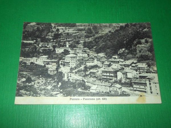 Cartolina Perrero - Panorama 1932