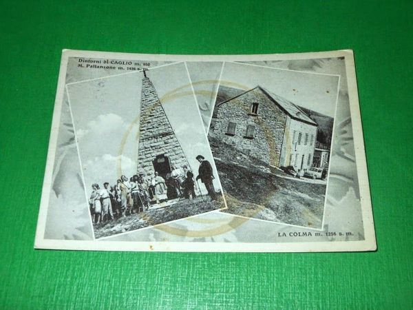 Cartolina Dintorni di Caglio - M. Pallanzone - La Colma …