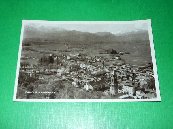 Cartolina Cavour - Panorama 1933