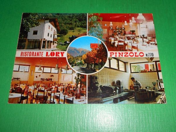 Cartolina Pinzolo - Ristorante Lory 1970 ca