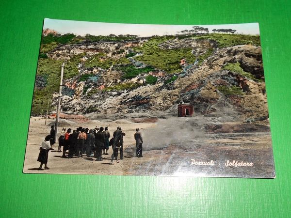 Cartolina Pozzuoli - Solfatara 1960