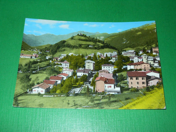 Cartolina Clusone - Nuovo Quartiere e colle Crosio 1965