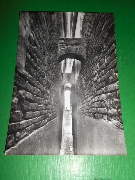 Cartolina Città della Pieve - Via di Bacia donna ( …