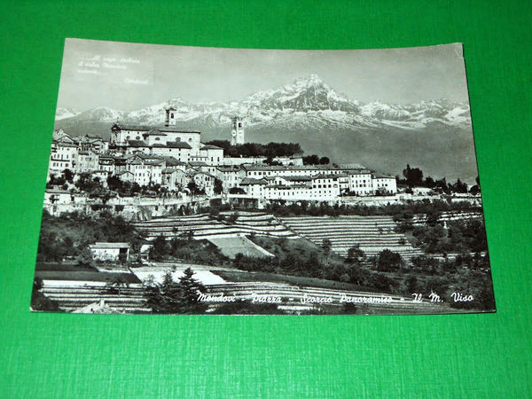 Cartolina Mondovì - Piazza - Scorcio panoramico 1962
