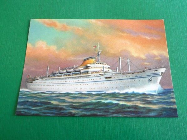 Cartolina Pubblicità - Navigazione LLoyd Triestino ( Trieste ) - …