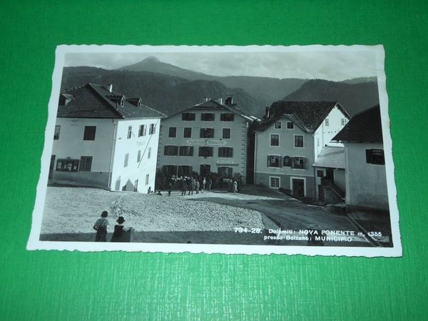 Cartolina Dolomiti - Nova Ponente presso Bolzano - Municipio 1930 …