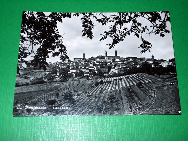 Cartolina Lu Monferrato - Panorama 1962