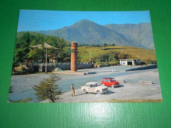 Cartolina Colle del Lys - Ristorante Bar "La Pineta" 1966