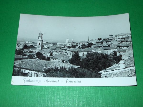Cartolina Fontanarosa ( Avellino ) - Panorama 1962