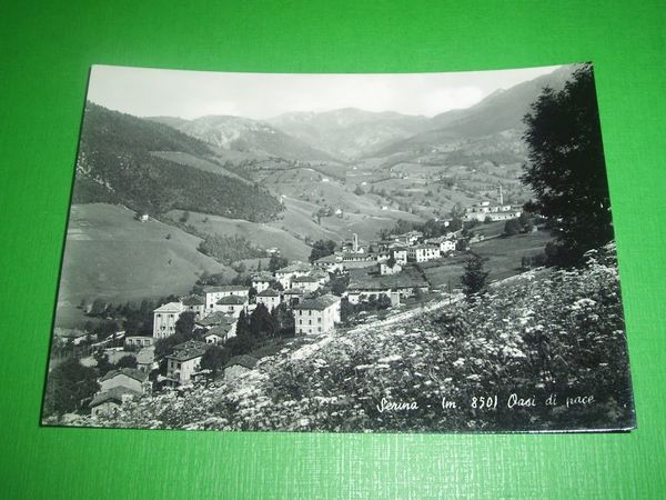 Cartolina Serina - Scorcio panoramico 1950 ca