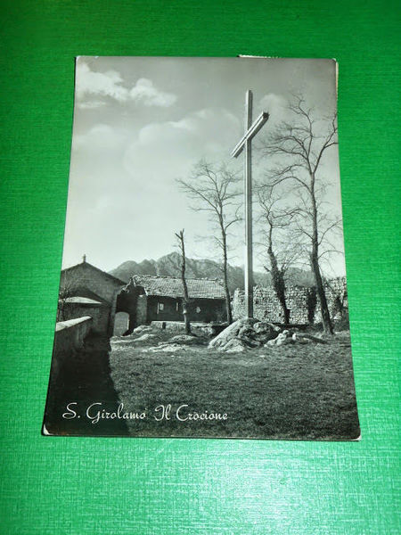 Cartolina San Girolamo - Il Crocione 1952