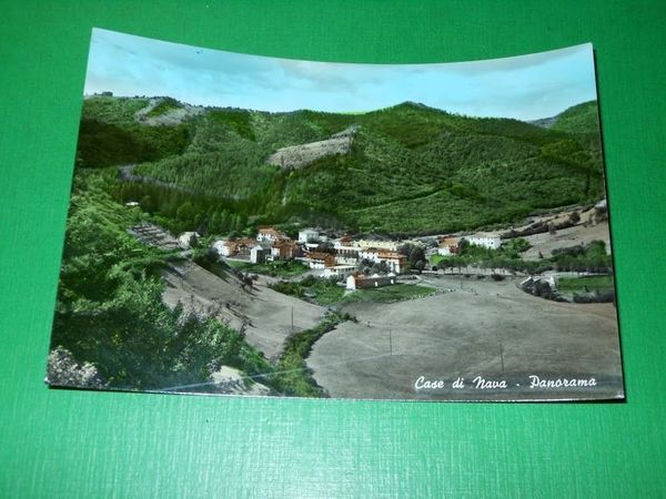 Cartolina Case di Nava - Panorama 1958