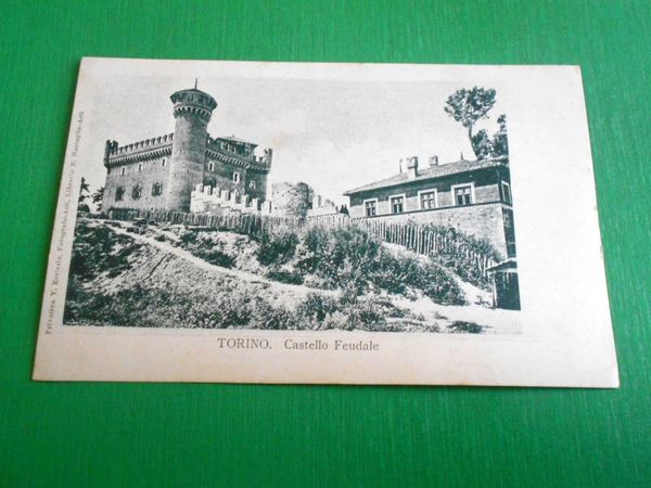 Cartolina Torino - Castello Feudale 1925 ca