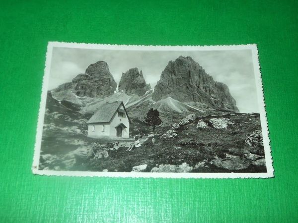 Cartolina Dolomiti - Giogo del Sella 1955