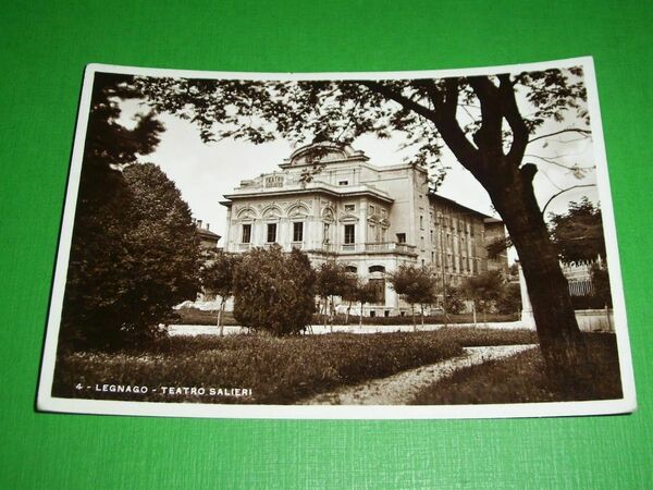 Cartolina Legnano - Teatro Salieri 1936.