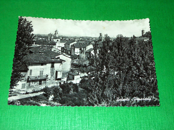 Cartolina Balzola - Panorama 1960