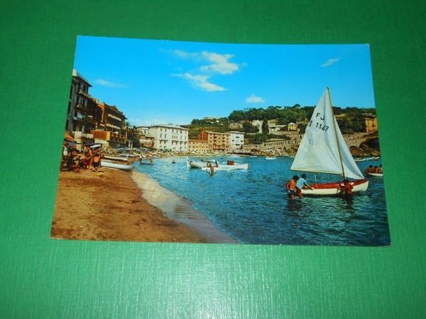 Cartolina Sestri Levante - Baia del Silenzio 1965 ca