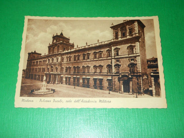 Cartolina Modena - Palazzo Ducale sede dell'Accademia Militare 1941