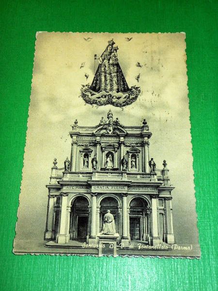 Cartolina Parma - Santuario B. V. di Fontanellato 1963