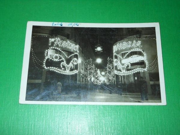 Cartolina d'epoca spedita da San Remo - Particolare natalizio 1938