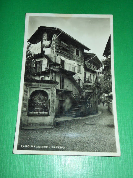 Cartolina Lago Maggiore - Baveno - Particolare 1943