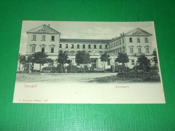 Cartolina Vercelli - Seminario 1900 ca
