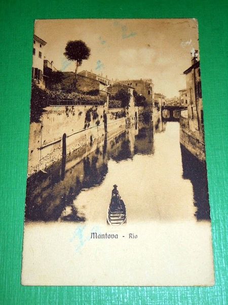 Cartolina Mantova - Rio 1911