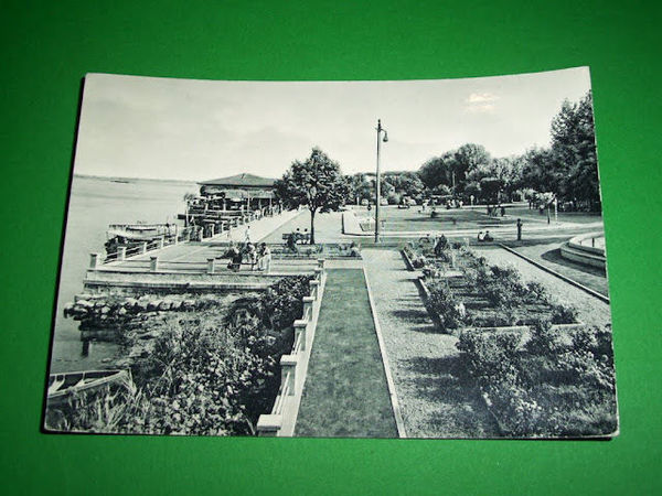 Cartolina Torre del Lago Puccini - Lungolago 1968