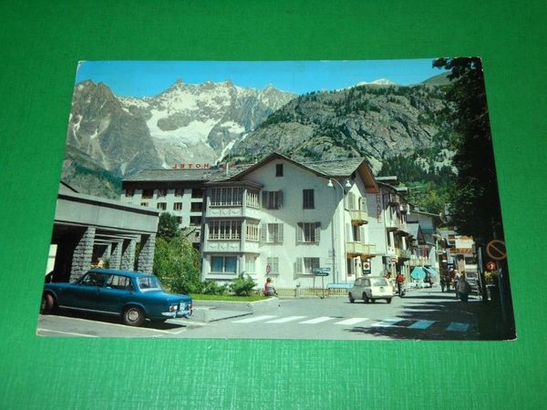 Cartolina Courmayeur - Scorcio panoramico 1969..