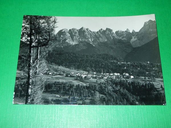 Cartolina Lorenzago ( Cadore ) - Panorama col Gruppo del …