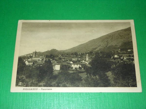 Cartolina Piossasco - Panorama 1930 ca
