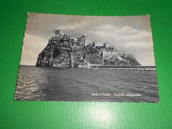 Cartolina Isola d' Ischia - Castello Aragonese 1961