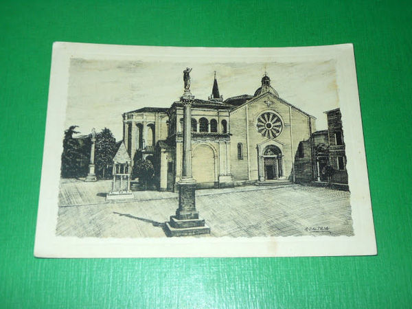 Cartolina Bologna - Chiesa di San Domenico 1950 ca.