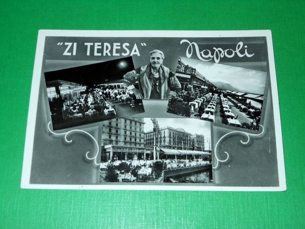 Cartolina Napoli ( S. Lucia ) - Ristorante Zi Teresa …