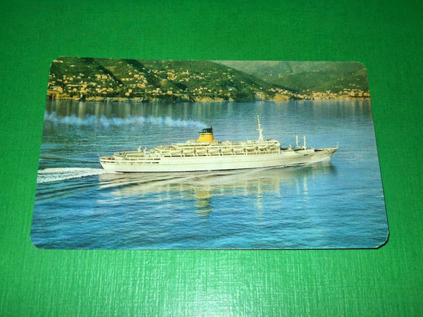 Cartolina Navigazione T/n - T/s Galileo Galilei 1970