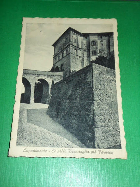 Cartolina Capodimonte ( Viterbo ) - Castello Brenciaglia già Farnese …