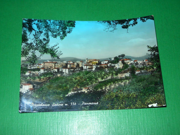 Cartolina Monteleone Sabino - Panorama 1977