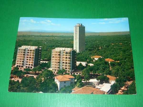 Cartolina Milano Marittima - Vista da un grattacielo 1964