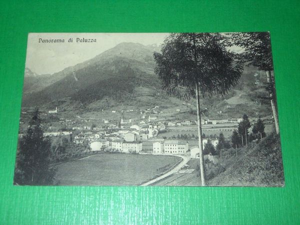 Cartolina Paluzza ( Udine ) - Panorama 1915