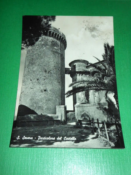 Cartolina Santa Severa ( Roma ) - Particolare del Castello …